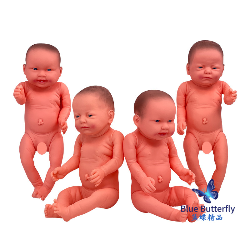 蓝蝶仿真婴儿娃娃模型教具