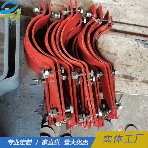 延信D2.325R三孔短管夹 管部吊架类管夹 R/S型三孔短管夹D2