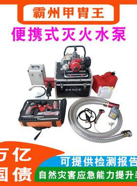 万亿国债自然灾害提升森林（草原）火灾扑救装备便携式灭火水泵
