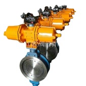 气动硬密封蝶阀D673H D373H D973H_电动金属硬密封蝶阀