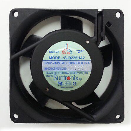 原装SANJUN/三巨SJ9225HA2 220V 9225双滚珠电力机柜散热风扇风机
