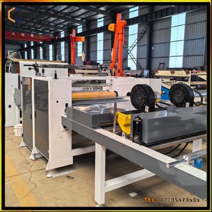 铝蜂窝板冷热一体平贴机 气缸调动正逆辊滚涂 密度板热胶膜贴面机