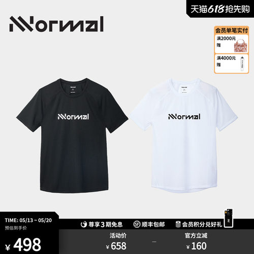 NNormal短袖T恤女轻量透气速干