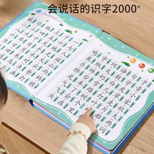 会说话的识字大王2000字幼儿学前识字神器认字书汉字认知1600