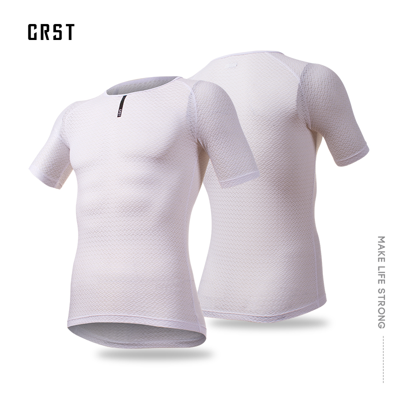 CRST·夏季轻薄短袖排汗衫男