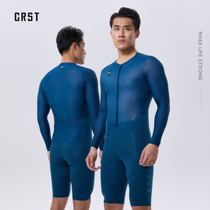 CRST·紧身连体骑行服男款