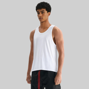 内搭上衣 复古潮牌背心打底男宽松休闲百搭运动无袖 FIVE MEN美式