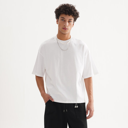 Boxyfit短宽t恤短款宽松版型短袖