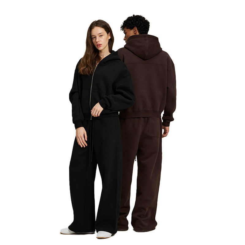 FIVE MEN美式复古潮牌连帽卫衣套装宽松休闲百搭运动服两件套,男装,休闲运动套装,淘宝优惠券,粉丝福利购,淘宝优惠卷