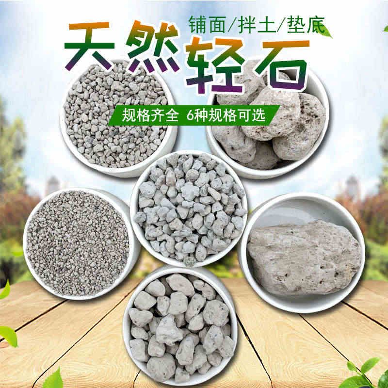 水陆缸造景材料轻石 水族铺面石多肉植物铺面垫底 轻石浮石颗粒土