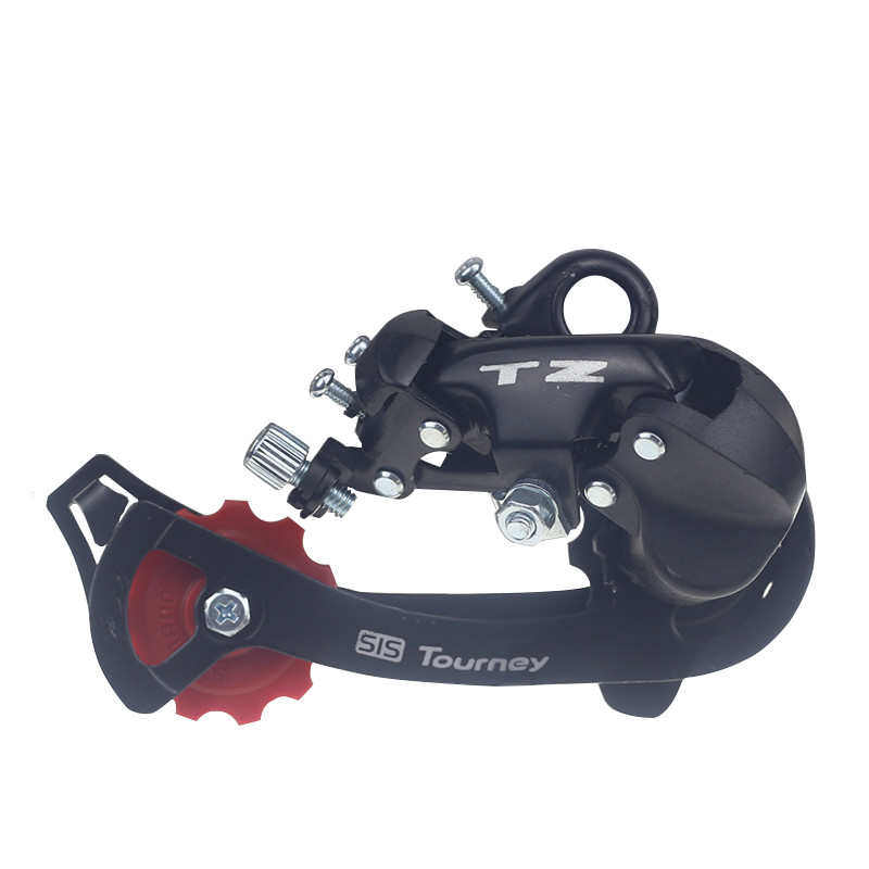 山地车变速器自行车后拔前拨18速21速24速后拨速器TZ50后眼勾拨