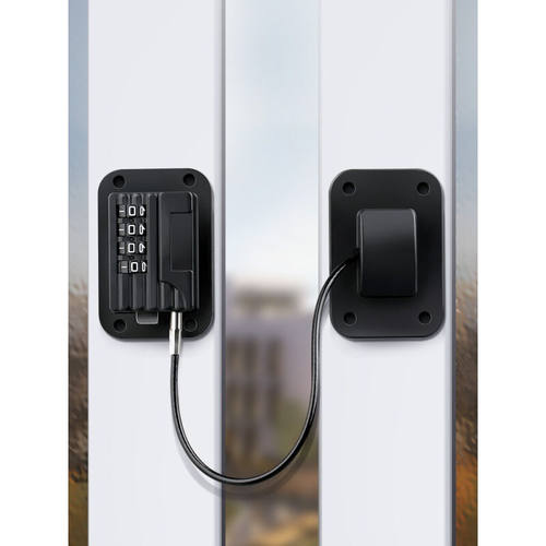 窗户锁扣防护塑钢窗铝合金平移纱窗防护外推儿童安全锁防盗限位器