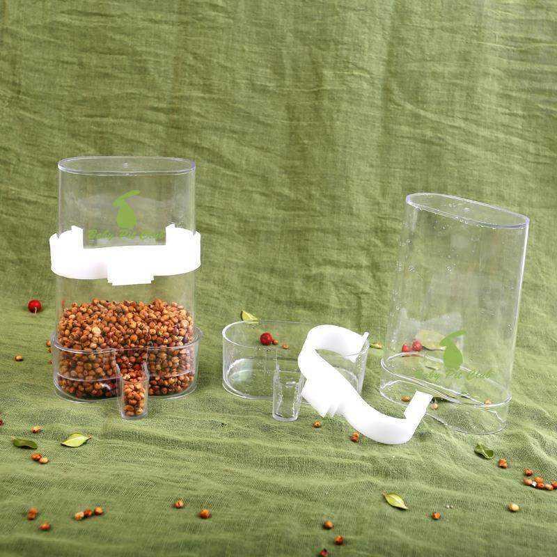鸟用品用具自动鸟用饮水器下料加食两用/水壶水缸喂食器鸟笼鸟食A