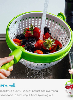 Foldable Strainers Fruit Vegetable Washing Basket Colander D