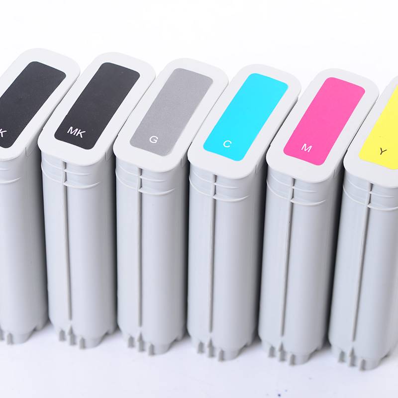 。适合hp72墨盒T790绘号图仪T795墨水T100 C940喷墨印表机T200黑