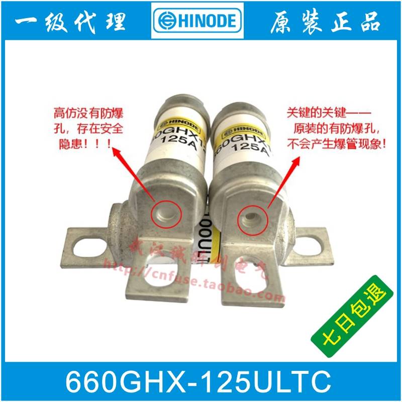 HINODE熔断器 660GH-40-63-80-100-160-200-250-315A GHX-125ULTC