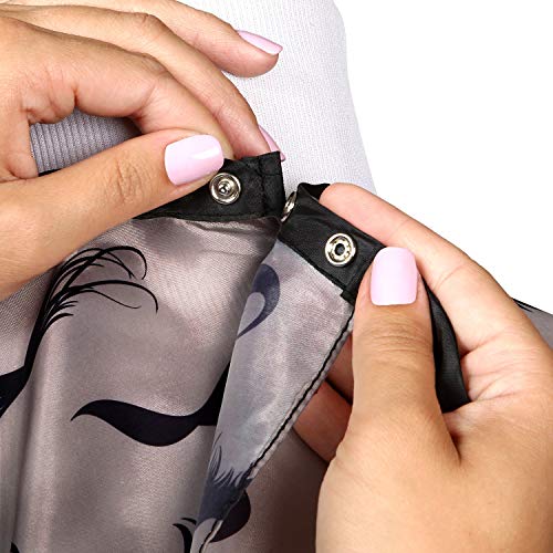 Mens Barber Cape For Hair Stylists- Home Hair Cuts - Salons