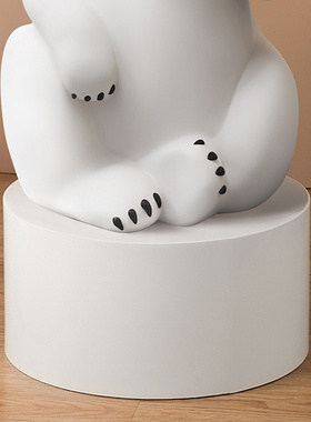 圆形烤漆展示台落地摆件网红模特增高底座地台专用400MM*200MM