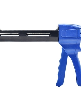 蓝色液压胶枪省力美缝枪美缝剂专业施工工具全套手动双管助力胶枪