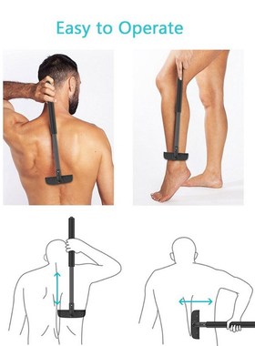 Xpreen Adjustable Retractable Back Razor XPRE034