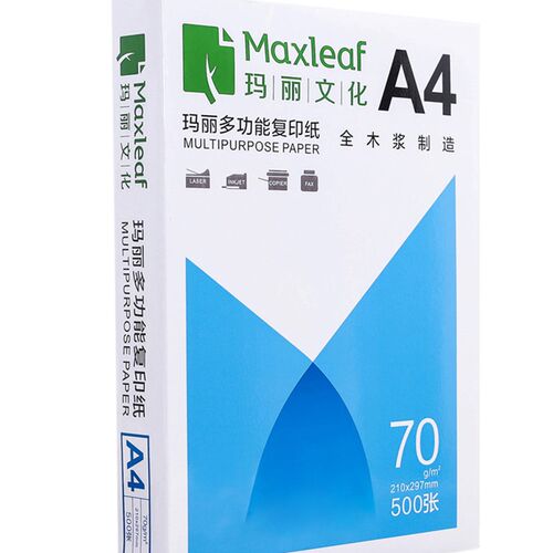 好货A4复印纸打印白纸70g整箱5包装a4纸500张a4打印用纸80g办公用