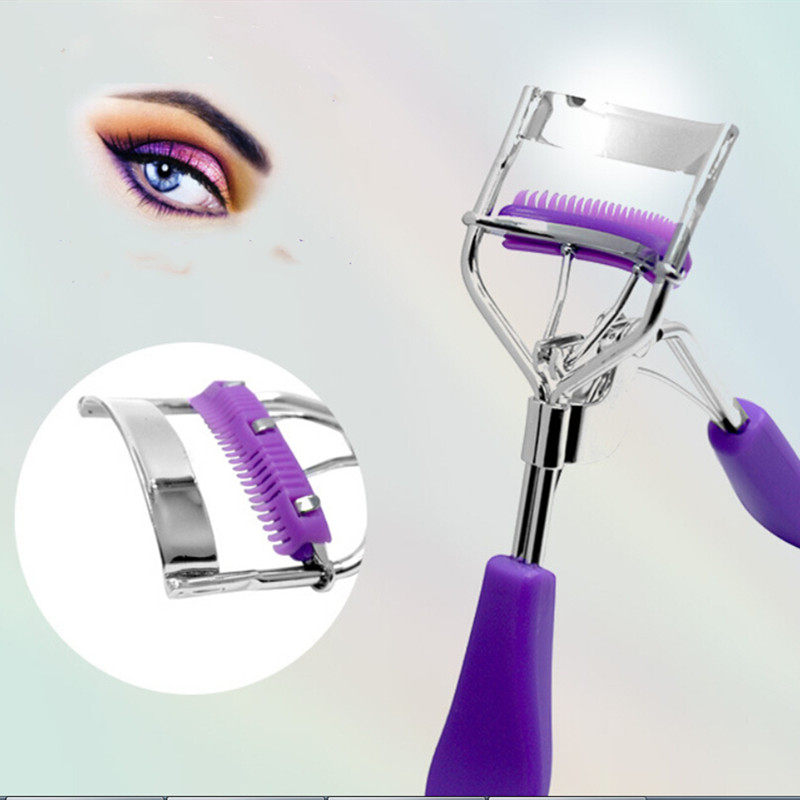 1PC Comb Eyelash Curler Eyelash Curler Folding False Eyelash