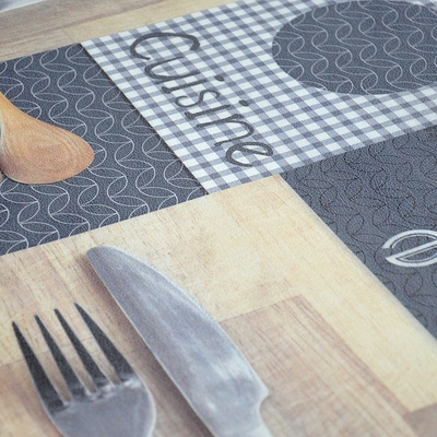 Kitchen Floor Mat Nordic Oil-proof waterproof strip ins ma