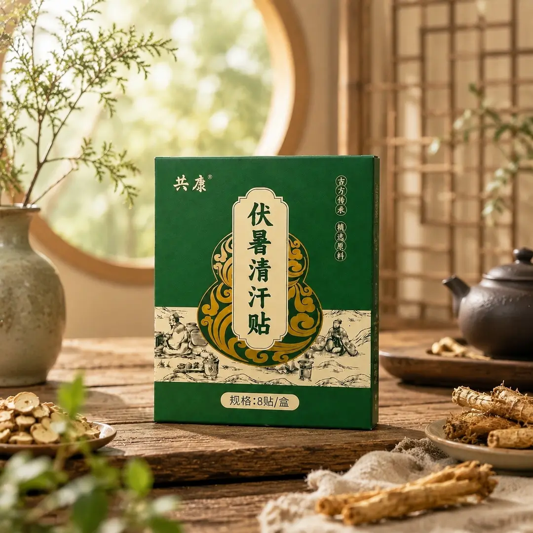 共康伏暑清汗贴温和舒缓亲肤透气