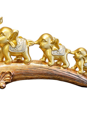 创意轻奢家居电视柜酒柜酒架装饰品象摆件办公室摆设店铺开业送礼