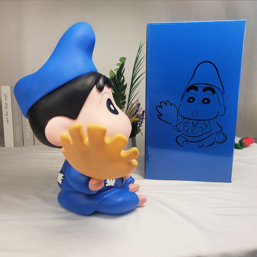 超大号37cm济公蜡笔小新客厅胶搪装饰面办公桌办公仔女生摆件手,模玩/动漫/周边/娃圈三坑/桌游,手办模型场景道具娃屋,淘宝优惠券,粉丝福利购,淘宝优惠卷