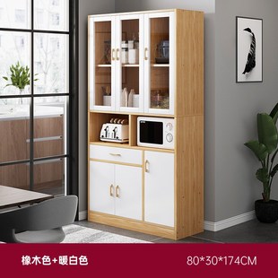 ft餐边柜子储物柜家用q玄关置物架厨房橱柜客厅收纳柜备餐碗柜茶