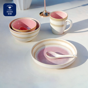 碗盘子 余晖Glow系列一人食高级餐具瓷器套装 IPM HOME俄皇餐具套装