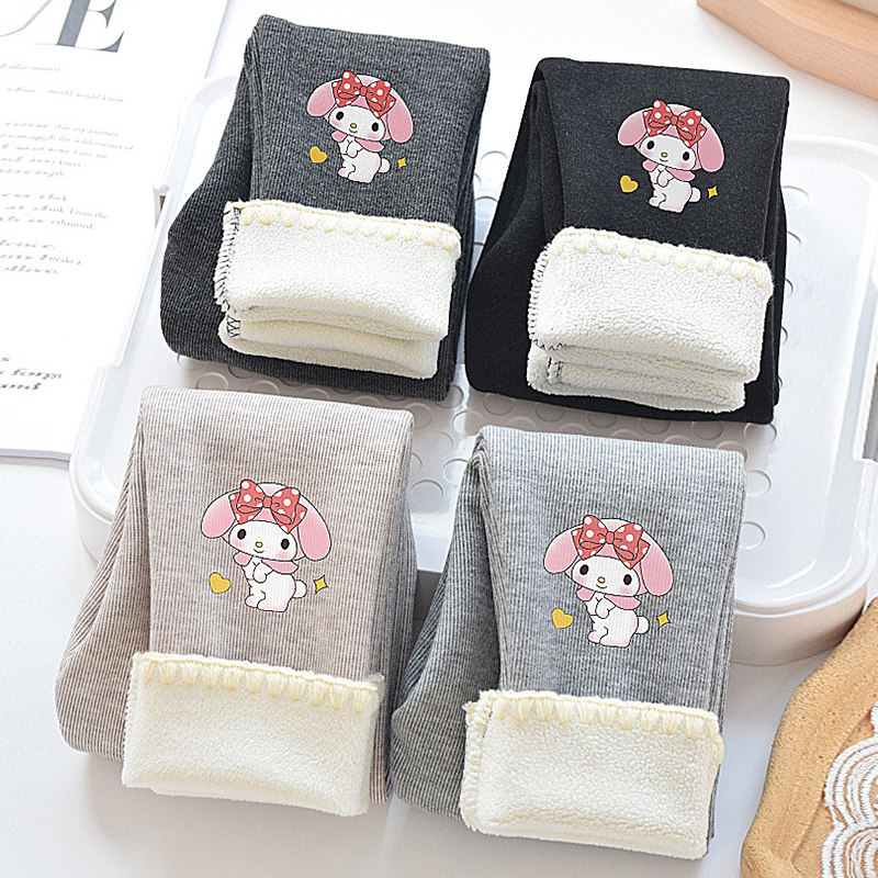 美乐蒂女童加绒打底裤冬款加厚库洛米女宝宝裤子外穿儿童休闲长裤,童装/婴儿装/亲子装,裤子,淘宝优惠券,粉丝福利购,淘宝优惠卷