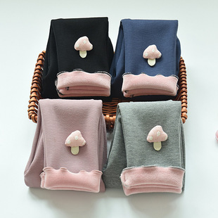 儿童保暖裤秋冬加绒衬裤男童打底裤内穿外穿秋裤加厚女童宝宝棉裤