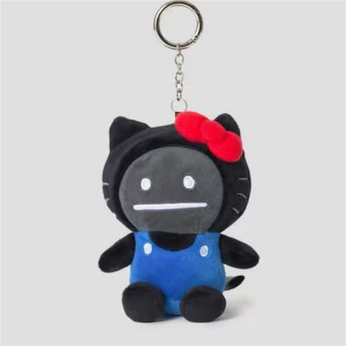 日本LORZ Kitty联名系列graniph美丽影子丑萌毛绒玩偶挂件饰礼物
