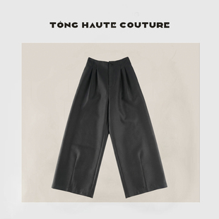 轻奢轻熟风百搭阔腿休闲长裤 春季 YK26072 经典