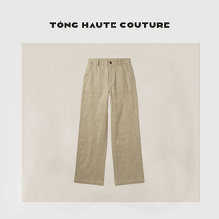 辞夏 复古百搭休闲裤 春季 轻奢时尚 YK26002 新款