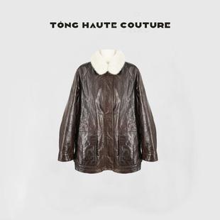 鹅绒服 youl绵羊皮拼接水貂时尚 YW731 新国标90白鹅绒 冬季