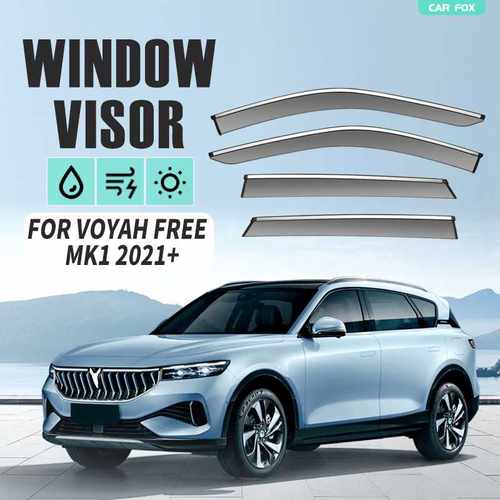 适用于岚图FREE车窗晴雨挡雨遮阳板VOYAH FREE Window visor