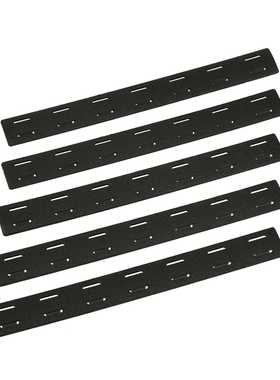 户外M-LOK/KEYMOD双系统护木片尼龙胶条配件5PCS装