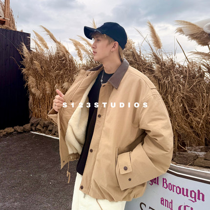 S123巴恩风座山雕棉衣夹克外套秋冬加厚老钱风休闲