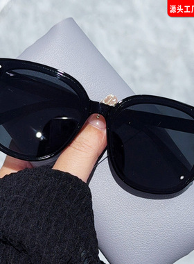 新款黑色墨镜女款高级感网红同款防紫外线防晒男士太阳眼镜