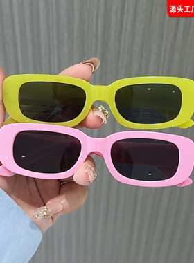 韩系潮宝宝遮阳墨镜男童洋气女童防紫外线太阳镜夏季户外眼镜
