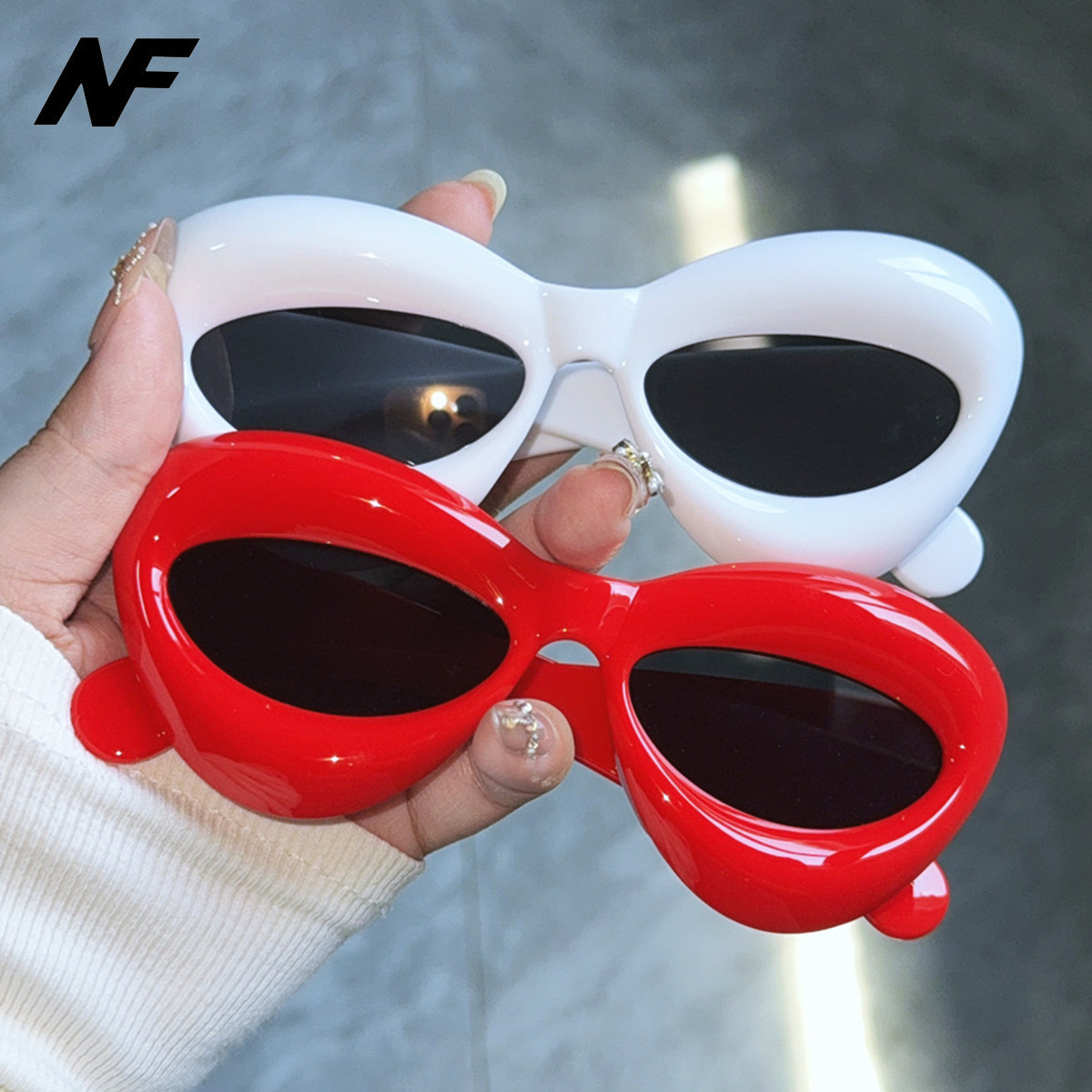 欧美个性趣味搞怪嘴唇眼镜搞笑沙雕拍照墨镜网红马卡龙糖果色