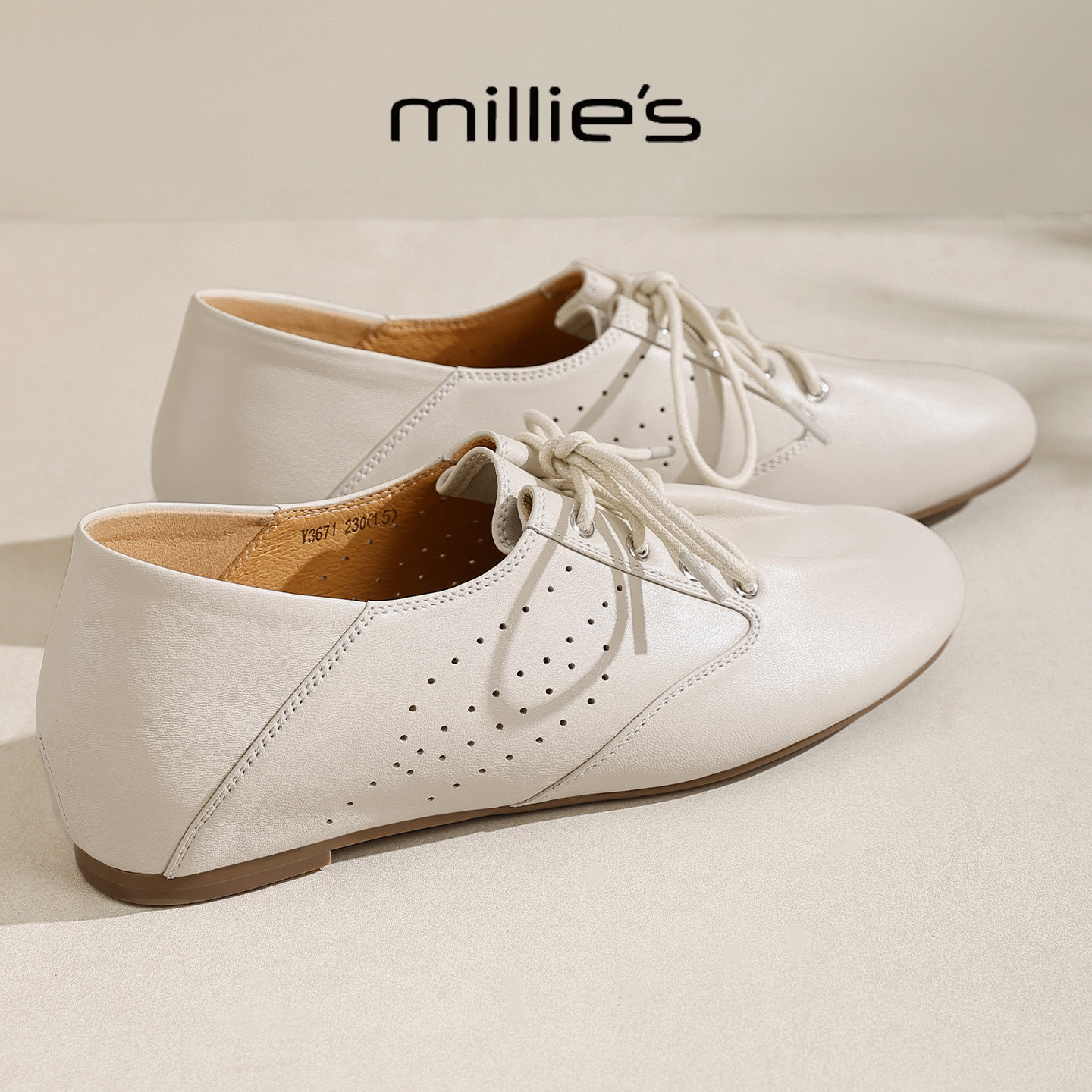 MILLIE'S/妙丽时尚爆款英伦风通勤百搭单鞋2026女春季气质舒适,女鞋,勃肯鞋/软木鞋,淘宝优惠券,粉丝福利购,淘宝优惠卷