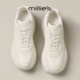 百搭休闲鞋 妙丽2026春季 简约风白色厚底舒适运动鞋 新款 MILLIE