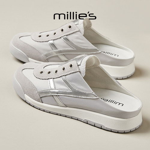 MILLIE'S/妙丽真皮休闲鞋女