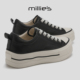 休闲鞋 妙丽2026春季 MILLIE 新款 厚底增高板鞋 舒适透气系带女鞋