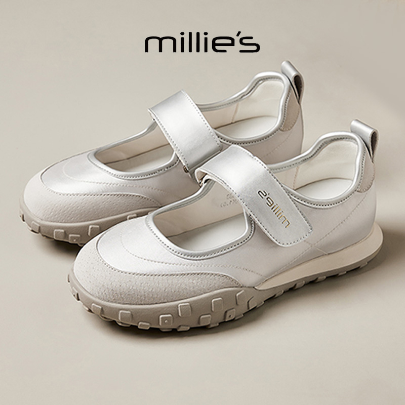 MILLIE'S/妙丽法式复古玛丽珍鞋