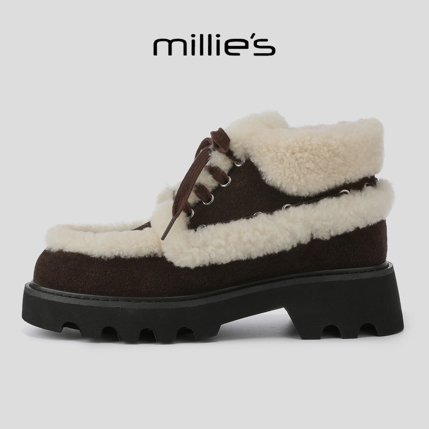 顺丰包邮妙丽加绒保暖雪地靴